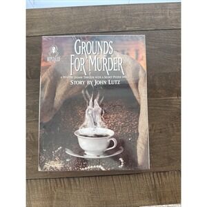 1994 Bepuzzled Grounds For Murder Mystery Jigsaw Puzzle 1000 Pc Story John Lutz